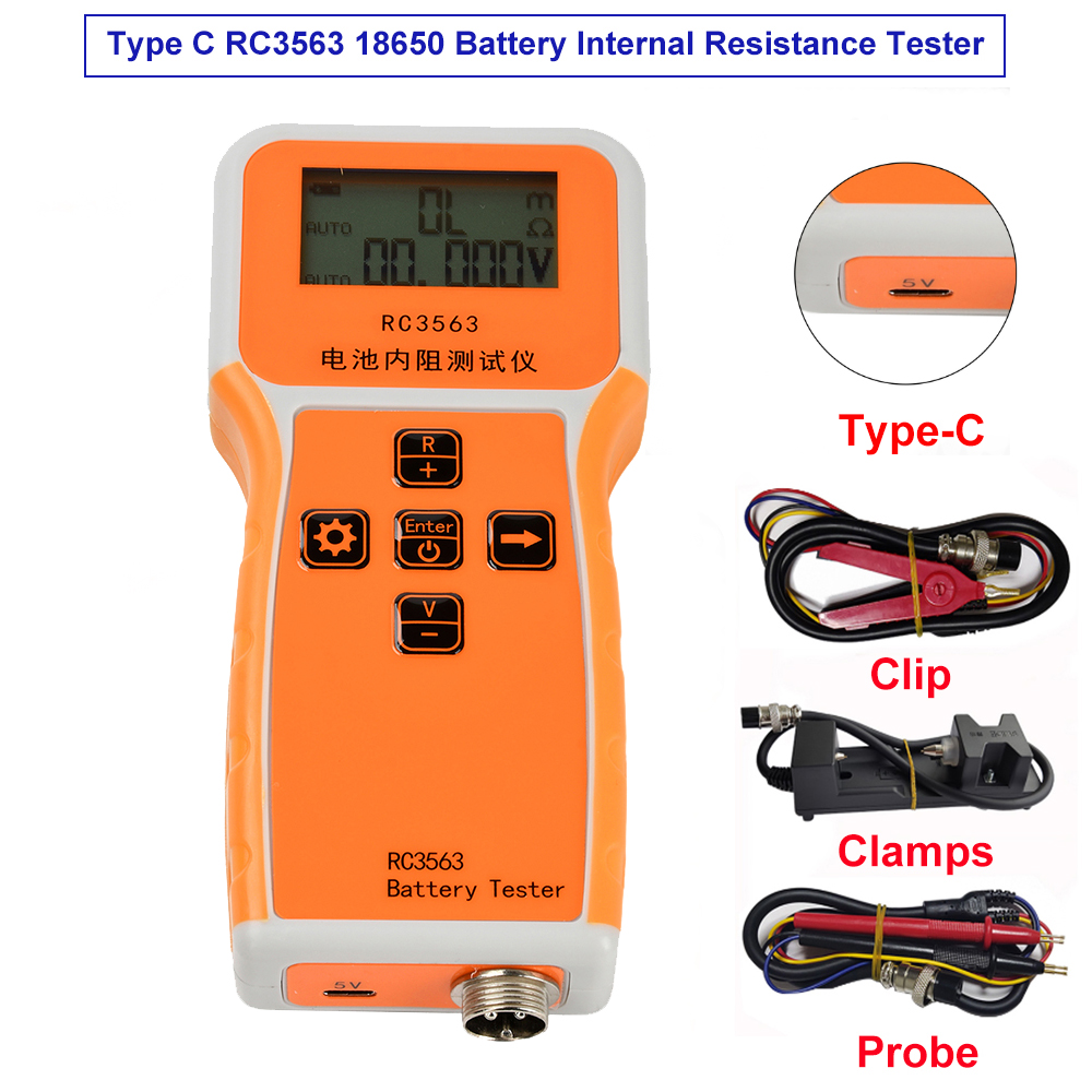 RC3563 18650 Tester rezystancj – Battery Internal Resistance Tester Four Wire recenzja i cena